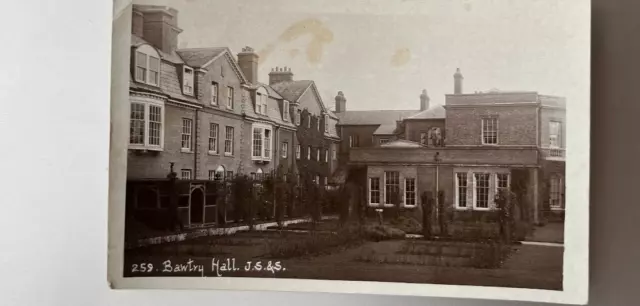 Postcard - Bawtry Hall, Doncaster - posted 1918 : real photo - J.S & S