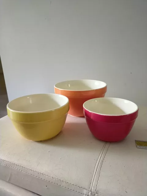 Set Of 3 Ceramic Mixing Bowls