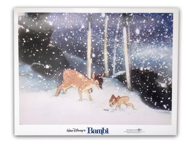"Bambi" Original 11x14 Authentic Lobby Card Poster Photo 1982 Walt Disney #5