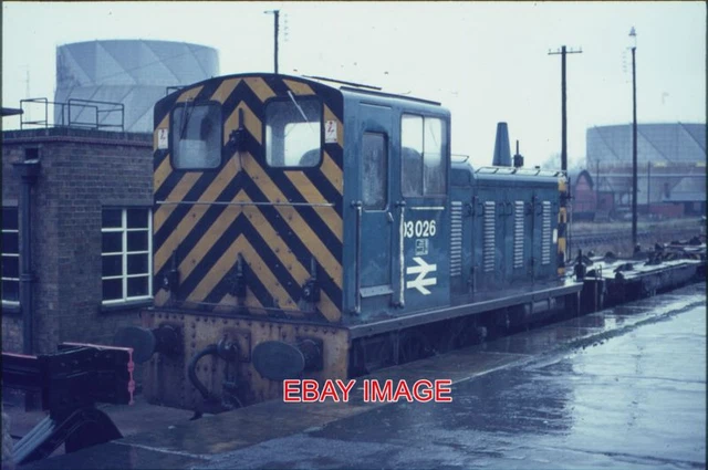 ORIGINAL 35MM SLIDE CLASS 03 SHUNTER NO 03026 AT BOSTON 2/77 £3.50 ...