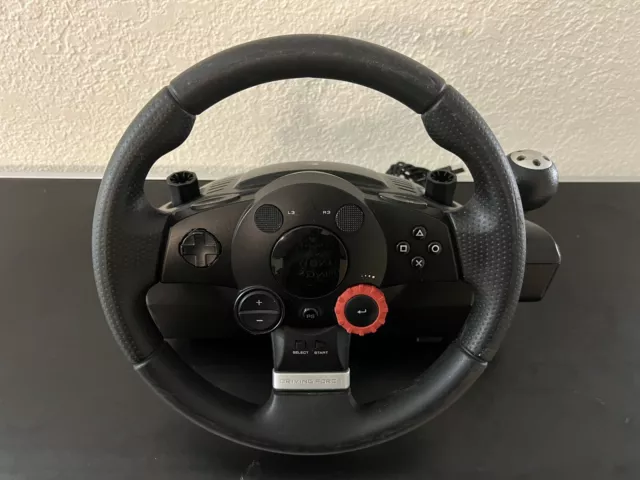 LOGITECH DRIVING FORCE Pro GT E-UJ11 Steering Wheel Shifter & Pedals PC PS2  PS3 $65.00 - PicClick