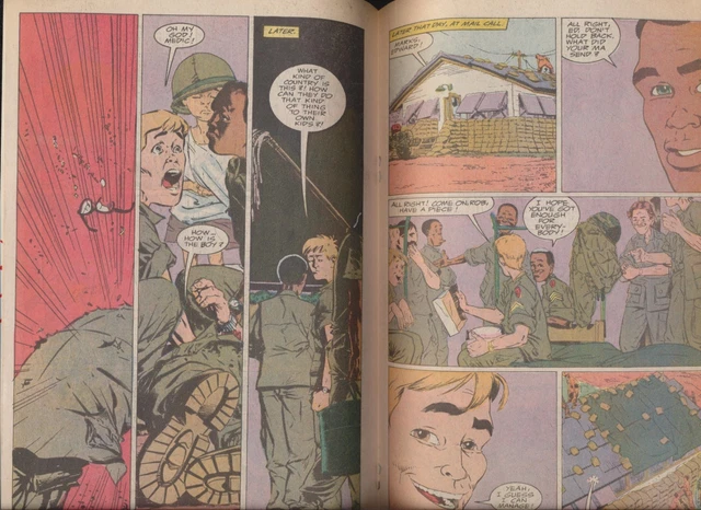 The 'Nam Vol 1 # 11 Oct 1987 Marvel Comics Vietnam War Michael Golden 3