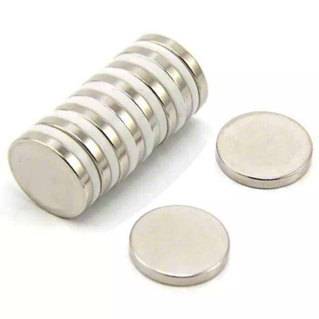 20mm dia x 3mm épais n42 NEODYMIUM Magnet-4.6 kg Pull (Pack de 10)