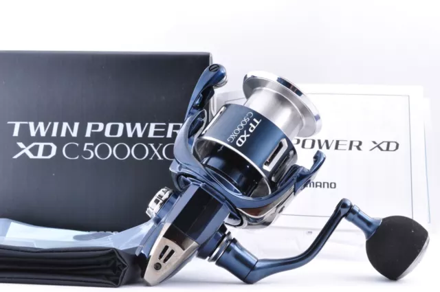 SHIMANO 21 TWINPOWER XD C5000XG Fishing Spinning Reel Ship from Japan New  $320.75 - PicClick