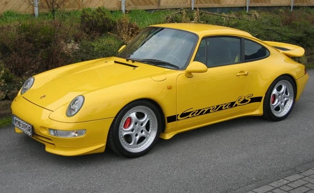 Porsche 911 1963-1993 CARRERA RS Side Panel Door Decal Set 964 993 Targa Turbo