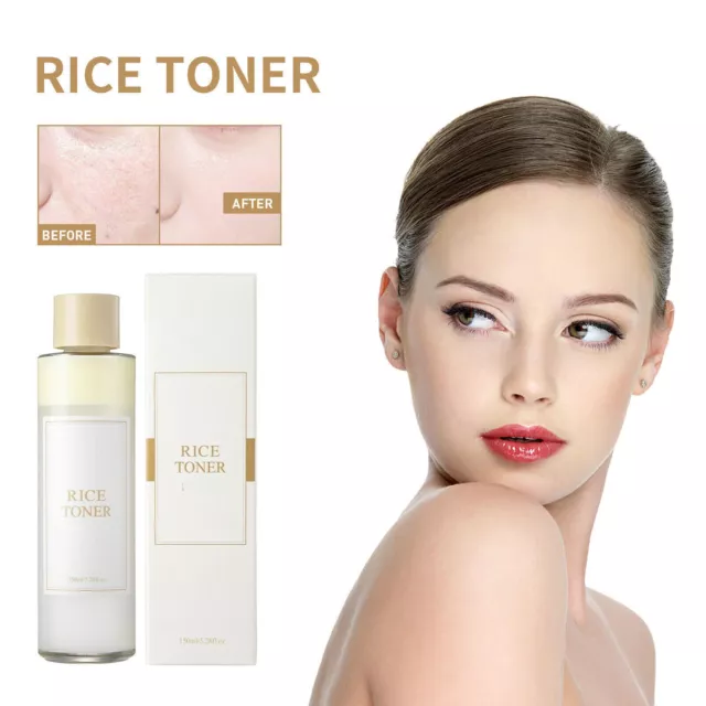 Rice Facial Toner Deep Hydrating Redness Relief Skin Brightening Care