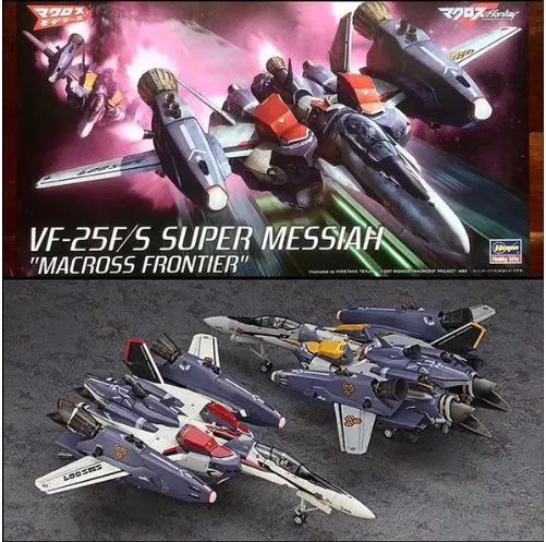 Modelo Kit de Montaje Hasegawa VF-25FS Super Messiah Macross Frontier 1: