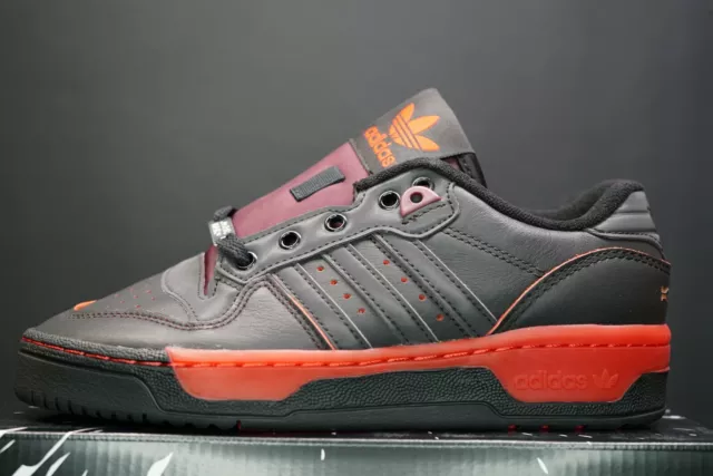 Adidas Rivalry Low X Star Wars scarpe spada laser FV8036 nero riflettente UK 4,5