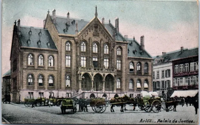 Belgique - Luxembourg - ARLON - le palais de justice.