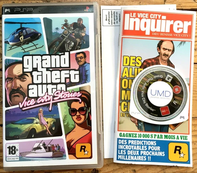 GTA Grand Theft Auto Vice City Stories - Promo Press