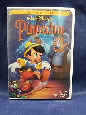 Walt Disney Pinocchio DVD - Preowned