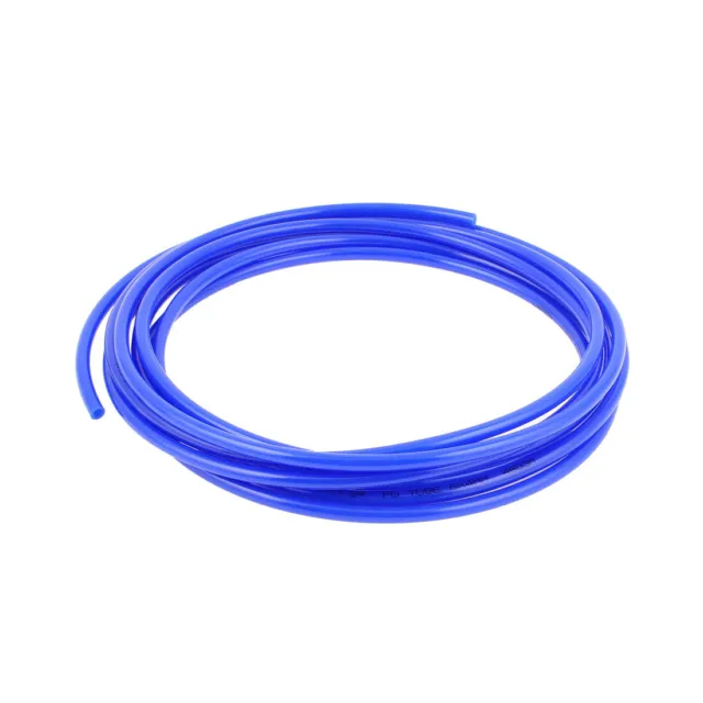 6mm x 4mm Pneumatic Air Compressor Tubing PU Hose Tube Pipe 4.5m Blue