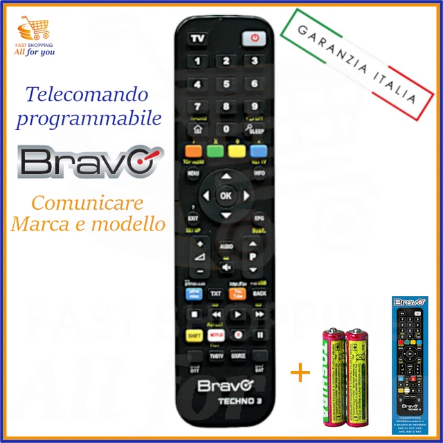 58010098 - DECODER DIGITALE TIVUSAT FUBA ODE718 HEVC + Smartcard TIVU