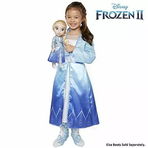 Bambola avventura Disney Frozen 2 Elsa alta 14", fornita con costume di Elsa✨