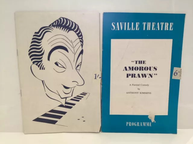Two Programmes from The Saville Theatre London, The Amorous Prawn & Victor Borge