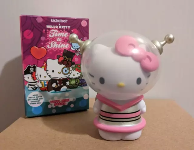 Kidrobot Hello Kitty SciFi Astronaut Vinyl Figure Sanrio HK Time to Shine Sci-Fi