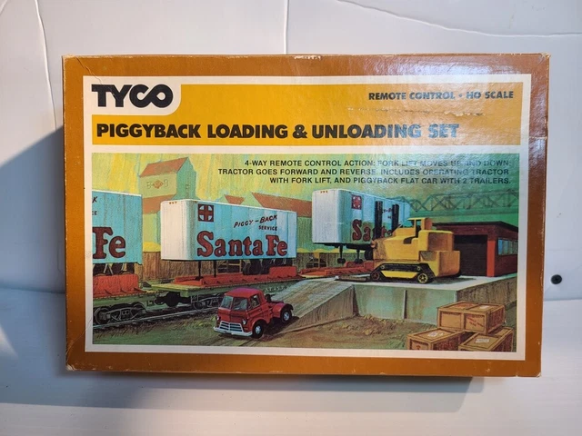 TYCO HO SCALE Piggyback Loading & Unloading Set $26.00 - PicClick