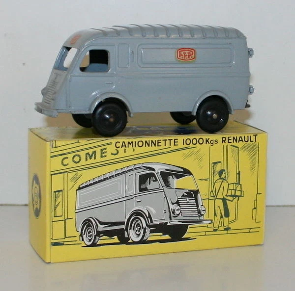 Camion Renault 1000 Kg PTT CIJ France 1/50 - Miniature Zamac, Très Bel état