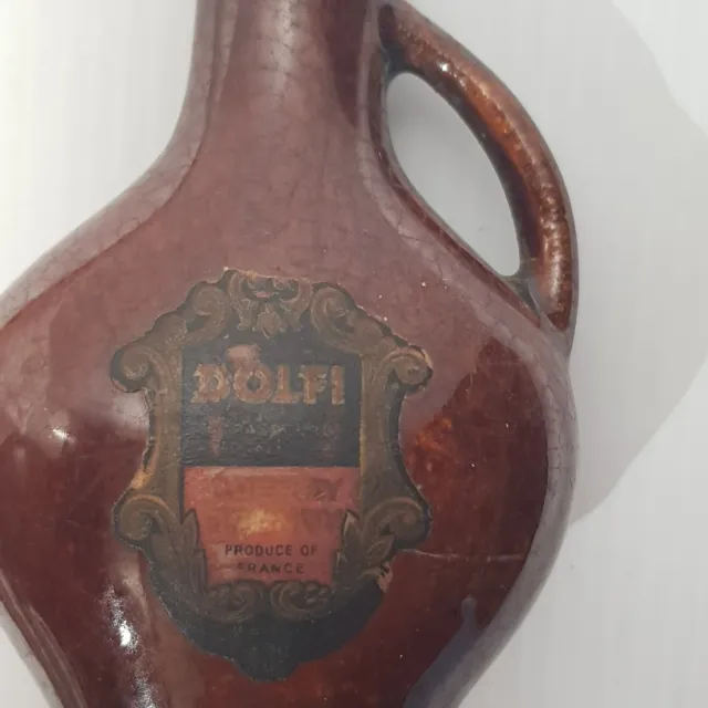 Vintage ceramic bottle Dolfi Strasbourg France Vintage 2