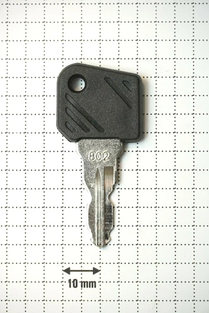 Produktbild von Zündschlüssel Für Komatsu 648 Gabelstapler – Neuer Ersatzschlüssel, Originalgetreu