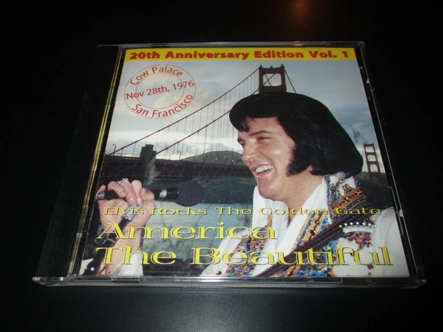 RARE! CD &ELVIS PRESLEY : AMERICA THE BEAUTIFUL" 20th anniversary ed ...