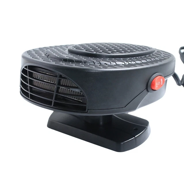 GOZAR Riscaldatore Auto 12V/24V 300W - Doppio Foro, Ventilatore Sbrinatore Per Vetri, Demister Per Camion E Autovetture - Foto 13