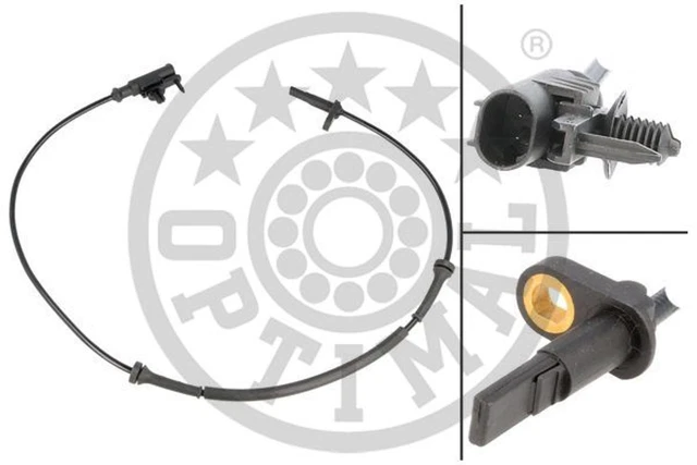 Sensore ABS numero di giri ruota OTTIMALE 06-S761 per RG COLT CZC MITSUBISHI SMART anteriore 6