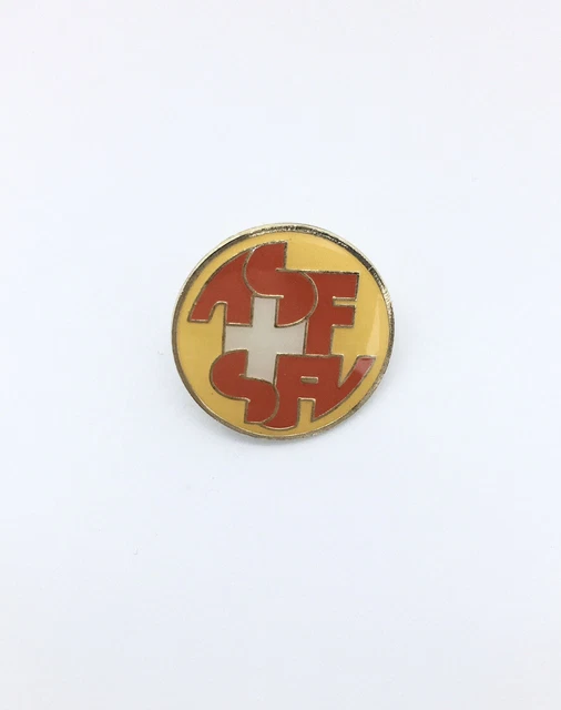 Switzerland National Team Football Soccer Crest Enamel Pin Badge