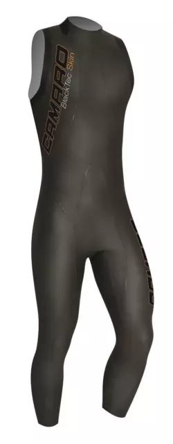 Camaro Blacktec Herren 7/8 Shorty Speedskin Triathlon Neoprenanzug Schwimmanzug