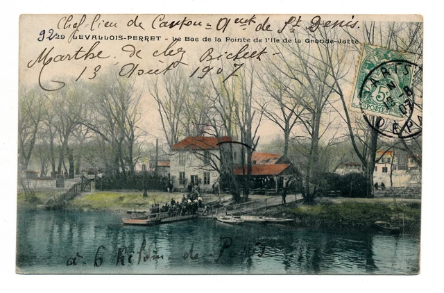 C13918 - Une Carte Postale Ancienne - LEVALLOIS-PERRET - Le Bae