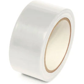 Floor Marking Aisle Tape, White, 2"W x 108'L Roll, PST213 Top Tape And  Label