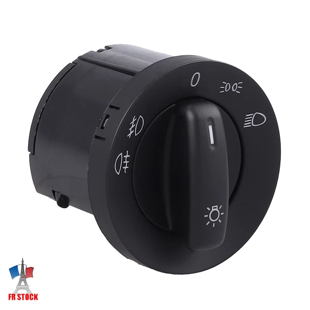 Interrupteur à bouton phare pour VW Passat Golf V Jetta III Touran 1K0941431C