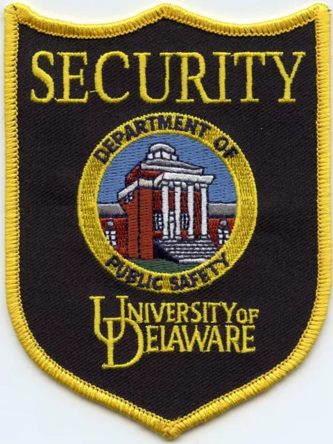 UNIVERSITY OF DELAWARE DE SECURITY police PATCH