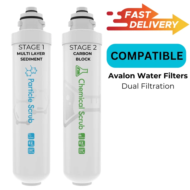 AVALON WATER FILTERS Compatible Stage 1 & Stage 2 Avalon Water Filters