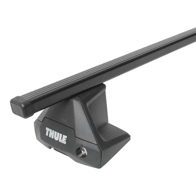 Barras De Techo OMAC Para Hyundai Kona 2 (2023-2025), Aluminio Negro, Soporte 75 Kg, Con Llave