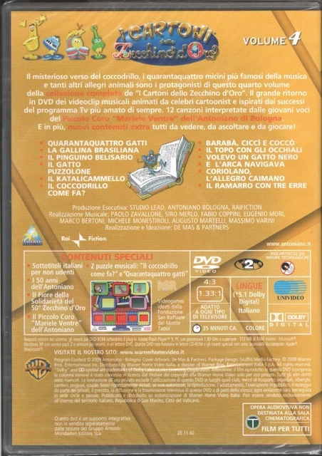 IL TORTELLINO DVD Cartoni Dello Zecchino D'oro Nuovo Sigillato EUR 39 IL TORTELLINO DVD Cartoni Dello Zecchino D'oro Nuovo Sigillato EUR 39