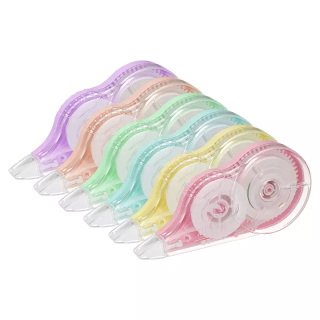 6pcs Correction Tape White Out Correct Tape Eraser Tapes Supplies Colorful