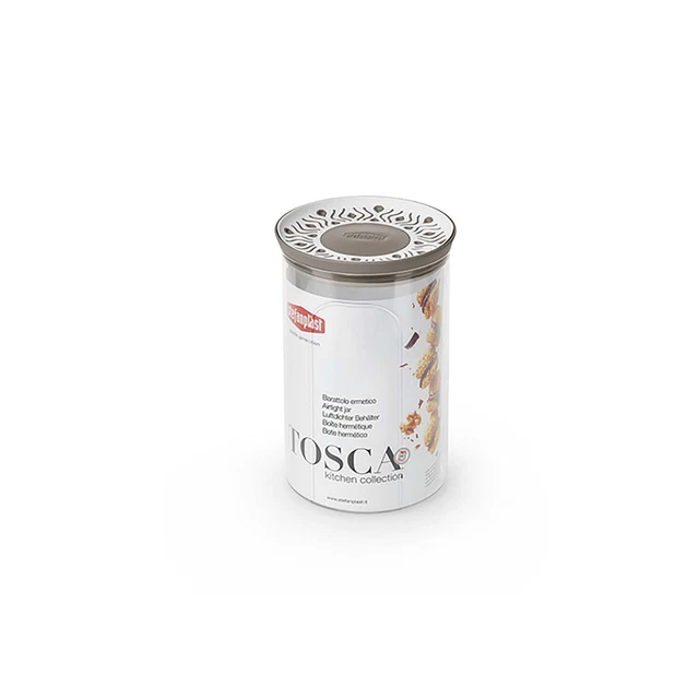 Pot Rond Tosca En Plastique 1,2 Lt Ngl 034