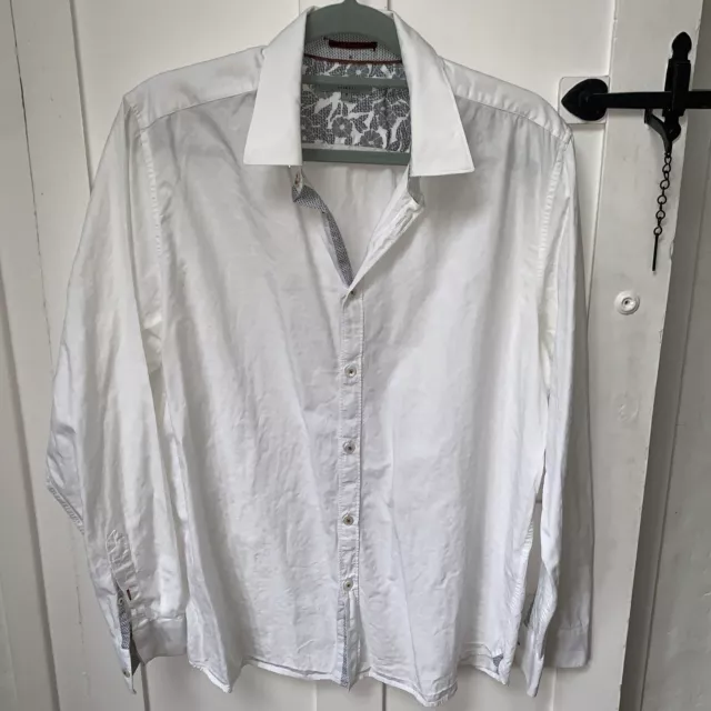 Camicia formale Ted Baker bianca cotone taglia 5/L