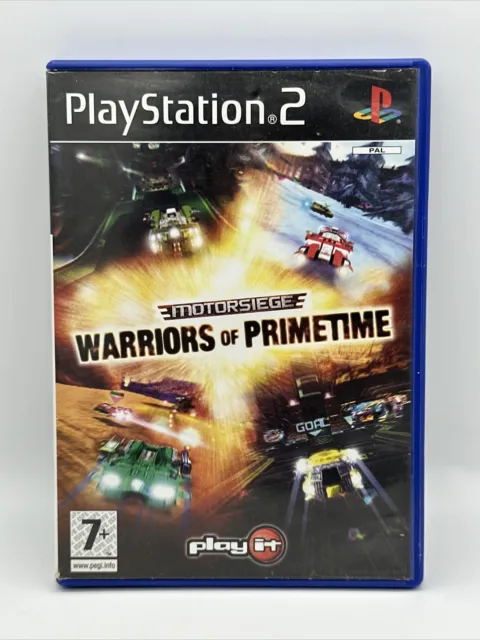 Motorsiege: Warriors Of Primetime - PlayStation 2 PS2 completa e testata PAL
