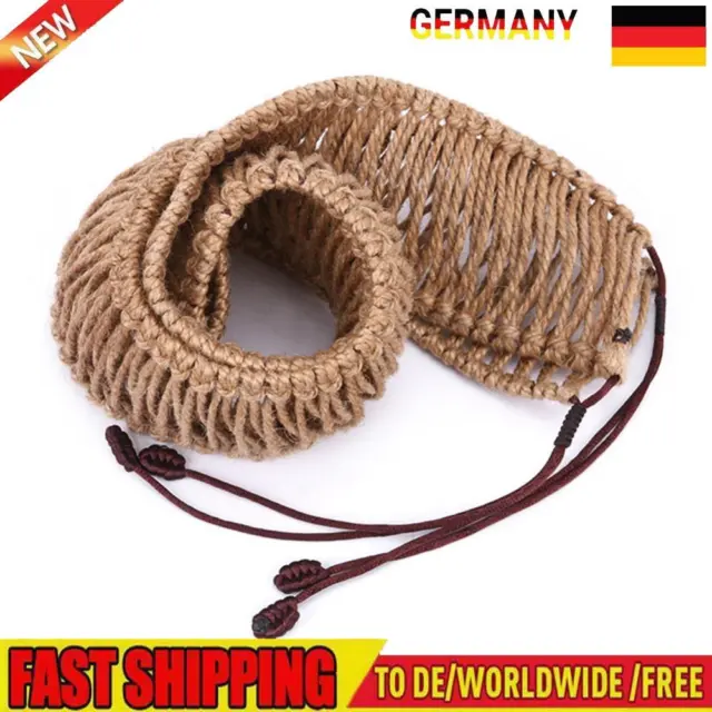 Handmade Handpan Decoration Woven Rattan Rope Steel Tongue Drum Braided Ropes
