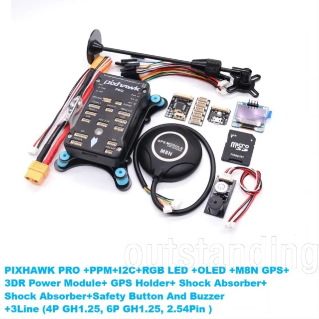 Pixhawk PRO PX4 32 Bit Flight Controller w/ GPS OLED for Autopilot RC Quadcopter