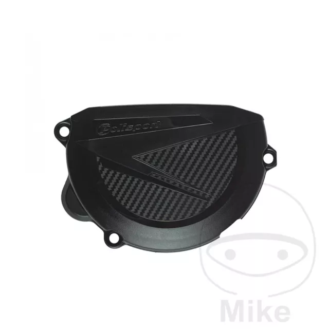 Protezione del coperchio della frizione nero per KTM EXC SX 250 # 2008-2012
