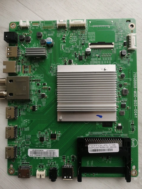 CARTE MAIN BOARD PHILIPS 996597204985 TV 55PUS6262/12 ou 50PUS6272/12