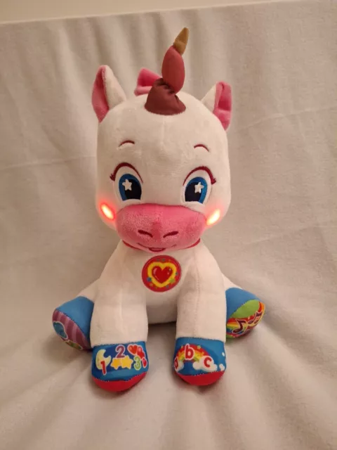 Baby clementoni unicorn shop learning soft toy