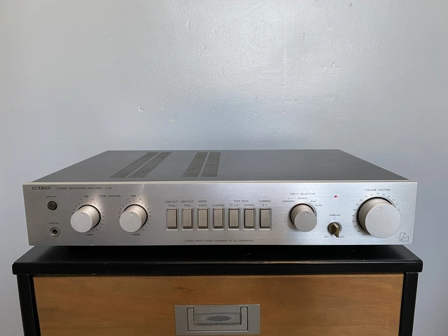 AMPLIFICATEUR INTÉGRÉ & LUXMAN A-312 " Integrated Amplifier EUR 85,00