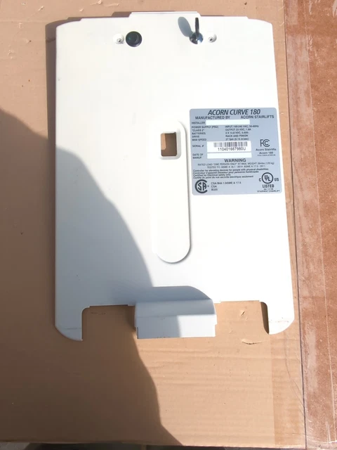 bellota 180 cubierta delantera salvaescaleras solo como foto con 1 llave e interruptor