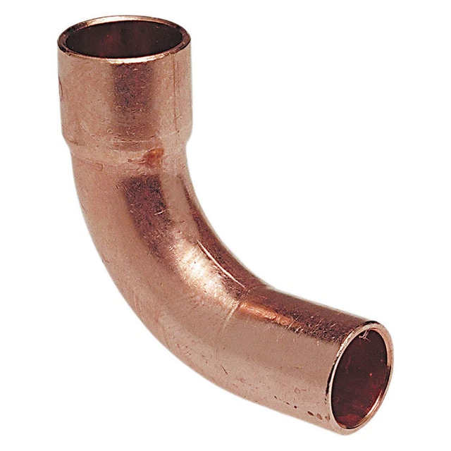 NIBCO 60722LT 3/8 90 Deg Long Radius Elbow,Wrot Cu,3/8"
