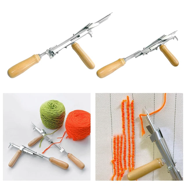Strumento per tessitura di tappeti per tufting manuale Tappeto per tessitura ad