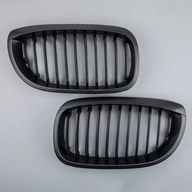 Matte Black Front Kidney Grille Fit For BMW 3 Series E46 2003 2004 2005 3006